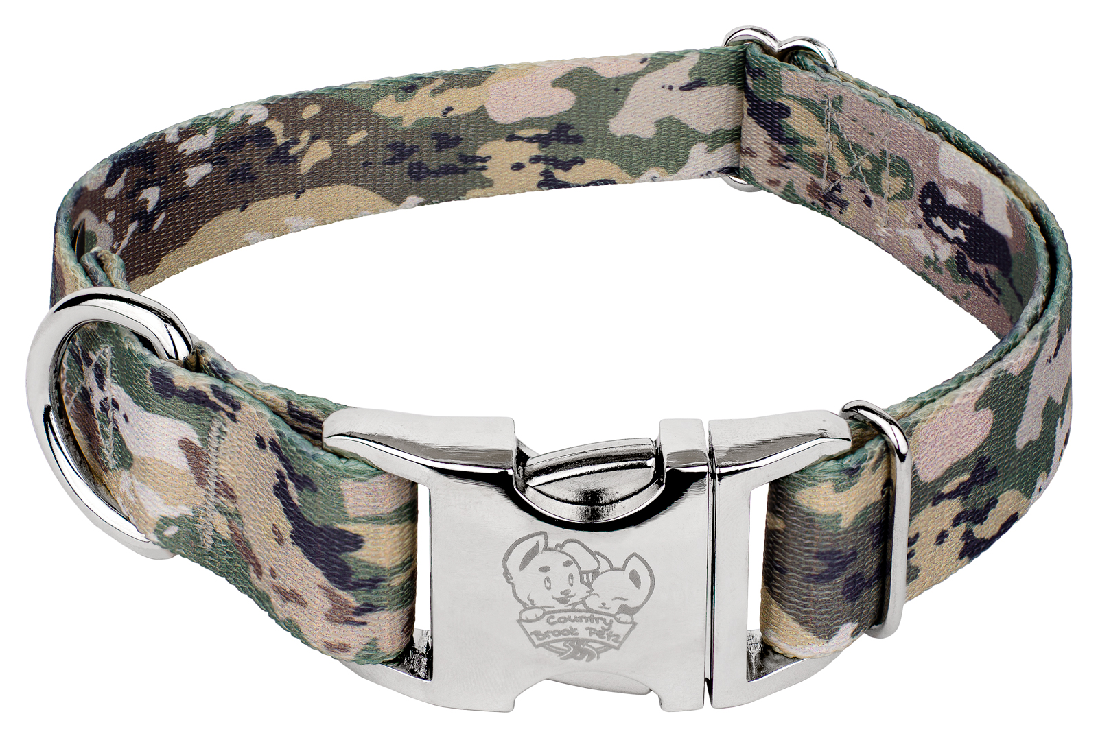 Country Brook Petz® Premium Mountain Viper Camo Dog Collar, Extra Large - image 1 of 7