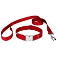 thumbnail image 1 of Country Brook Petz® Premium Nylon Dog Collar and Leash - Red, Small, 1 of 7