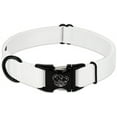 thumbnail image 1 of Country Brook Petz® Premium Nylon Dog Collar with Metal Buckle for Small Medium Large Breeds (Small, 3/4 Inch, White), 1 of 6