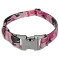 thumbnail image 1 of Country Brook Petz® Premium Pink and Grey Camo Dog Collar, Medium, 1 of 5