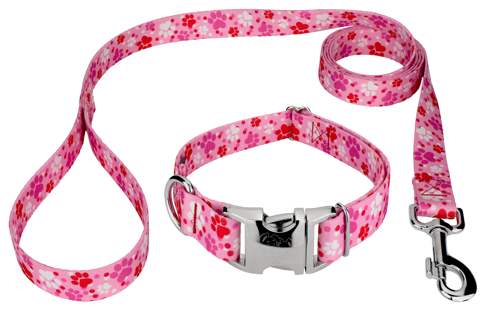 Country Brook Petz® Premium Puppy Love Dog Collar and Leash, Extra Large - image 1 of 6