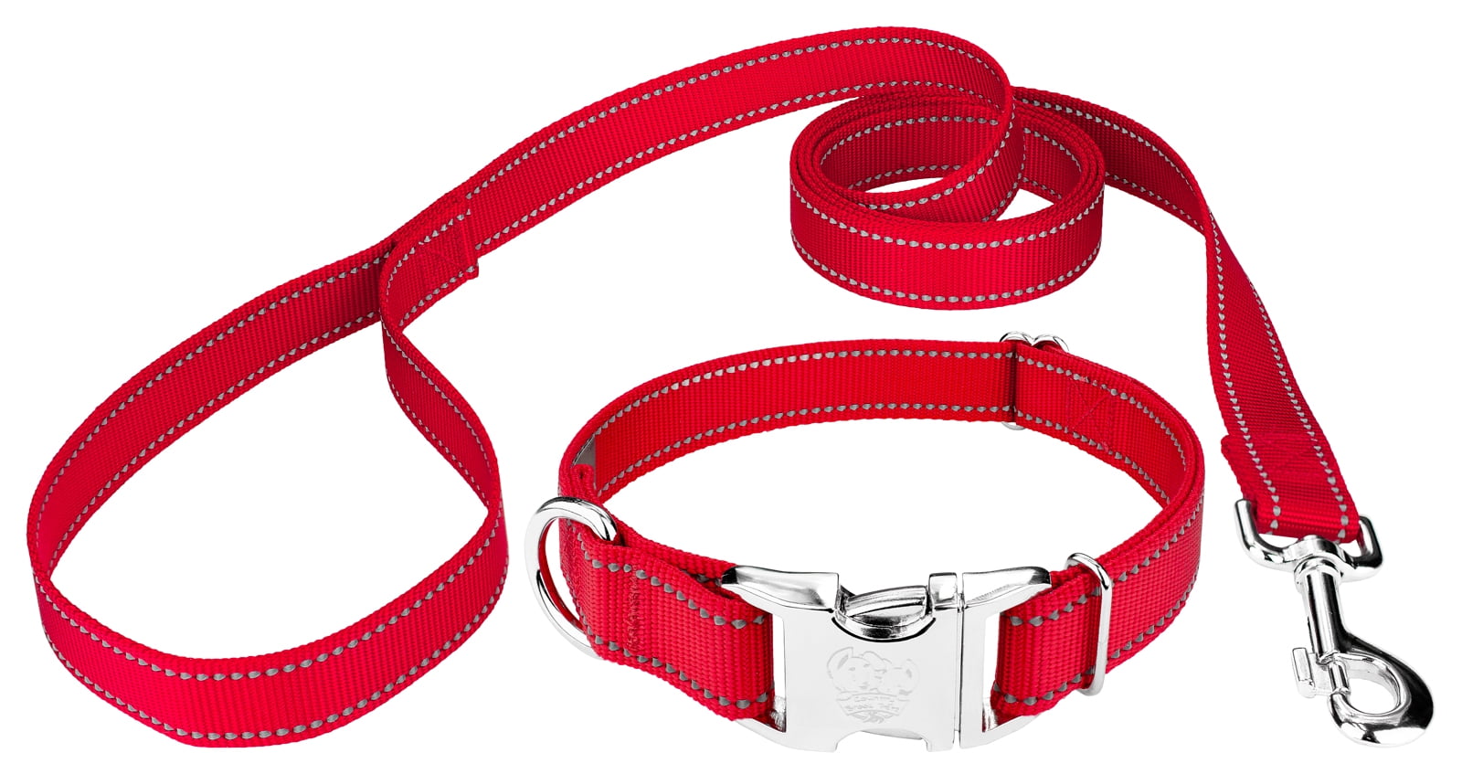 Country Brook Petz - Premium Reflective Nylon Dog Collar