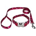 thumbnail image 1 of Country Brook Petz® Premium Romantic Hearts Dog Collar and Leash, Extra Large, 1 of 6