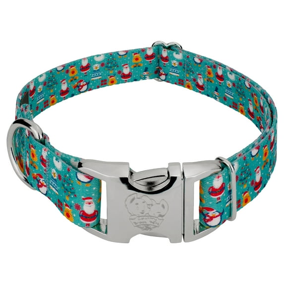 Country Brook Petz® Premium Santa & Friends Dog Collar, Medium