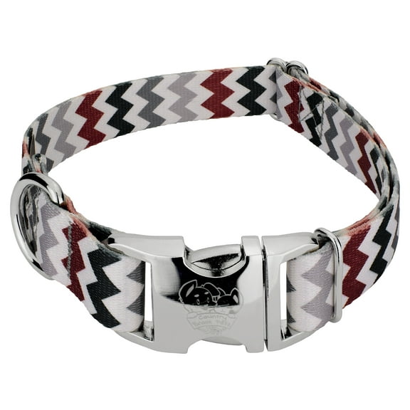 Country Brook Petz® Premium Sundry Chevron Dog Collar, Small