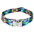 thumbnail image 1 of Country Brook Petz® Premium Tie Dye Flowers Dog Collar, Medium, 1 of 5