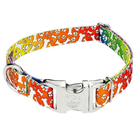 Country Brook Petz® Premium Trippy Doggo Dog Collar, Large