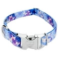 thumbnail image 1 of Country Brook Petz® Premium Watercolor Butterflies Dog Collar, Medium, 1 of 7