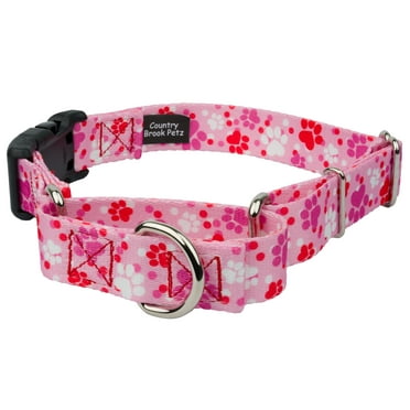 Country Brook Petz® Puppy Love Martingale with Deluxe Buckle, Large