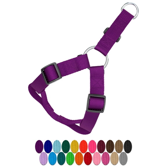 Country Brook Petz® Purple Nylon Step-In Dog Harness, Medium