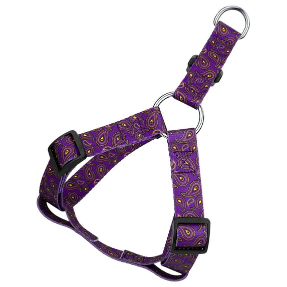 Country Brook Petz® Purple Paisley Step-In Dog Harness, Extra Small