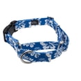 thumbnail image 1 of Country Brook Petz® Royal Blue Hawaiian Martingale with Deluxe Buckle, Small, 1 of 7