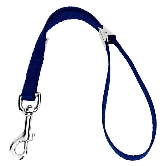 Country Brook Petz­ - Royal Blue Nylon Spring Loaded Grooming Loop with 9 Vibrant Colors (16.5 Inch, 5/8 Inch Wide)