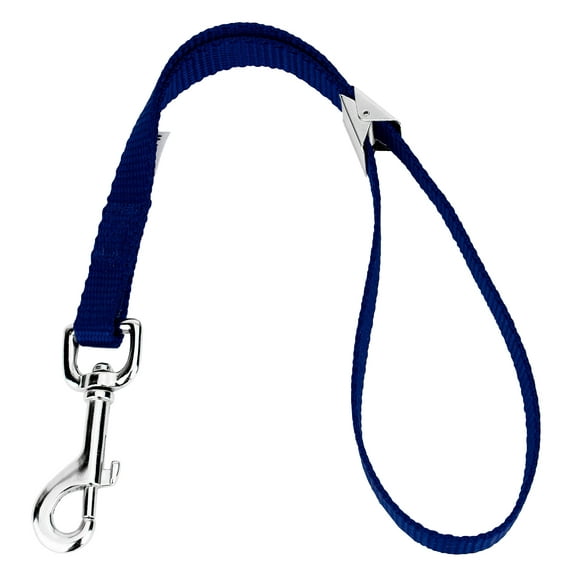 Country Brook Petz - Royal Blue Nylon Spring Loaded Grooming Loop with 9 Vibrant Colors (16.5 Inch, 5/8 Inch Wide)