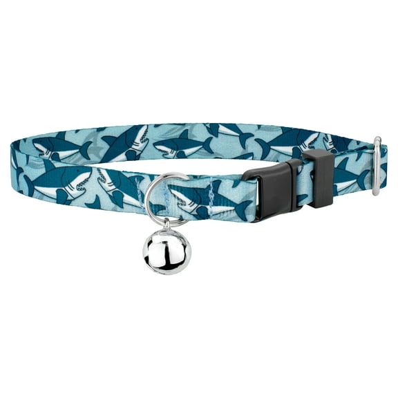 Country Brook Petz® Sharks Cat Collar