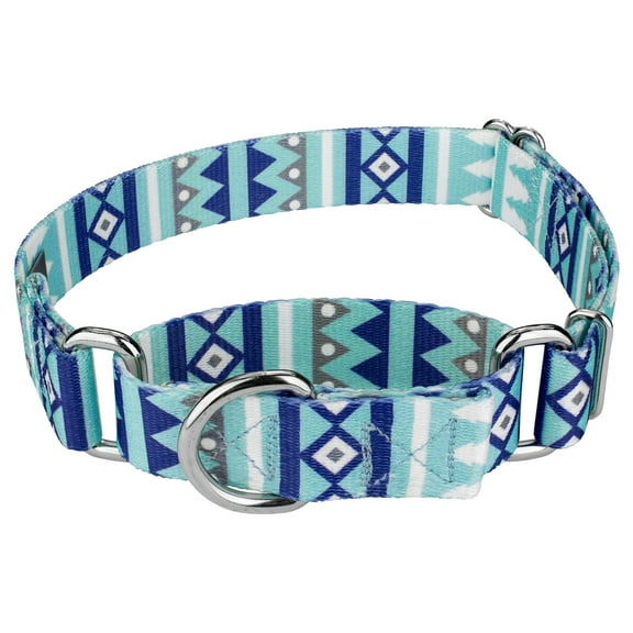 Country Brook Petz® Snowy Pines Martingale Dog Collar, 2XS