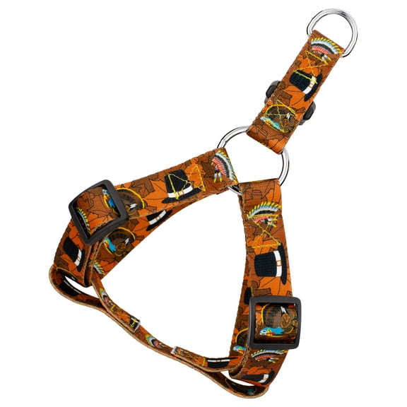 Country Brook PetzĀ® Thanksgiving Tradition Step-In Dog Harness, Large