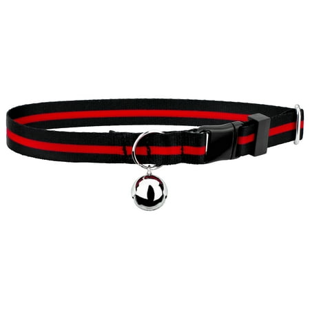 Country Brook Petz® Thin Red Line Cat Collar