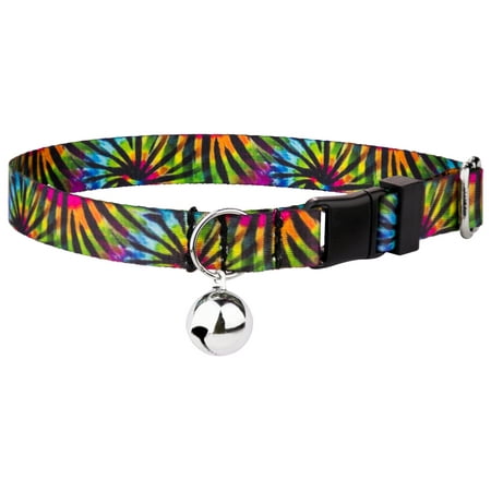 Country Brook Petz® Tie Dye Stripes Cat Collar