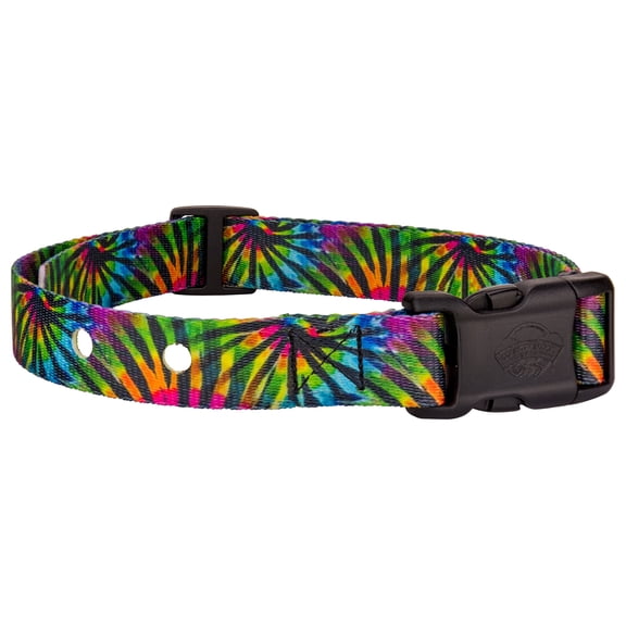 Country Brook Petz® Tie Dye Stripes Replacement Collar For Dog Fence Receivers
