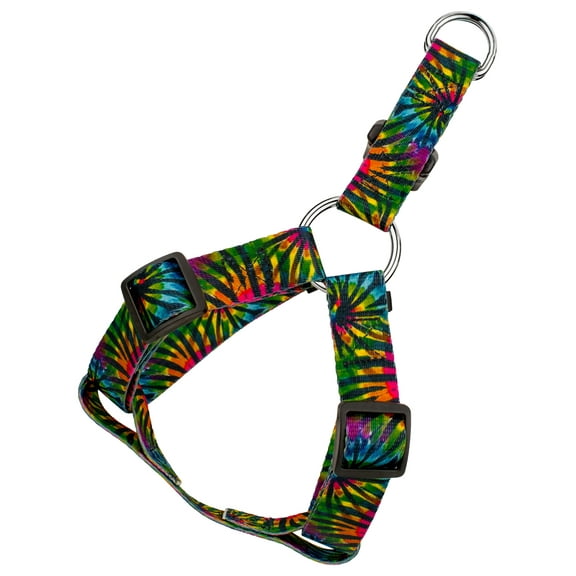 Country Brook Petz® Tie Dye Stripes Step-In Dog Harness, Large