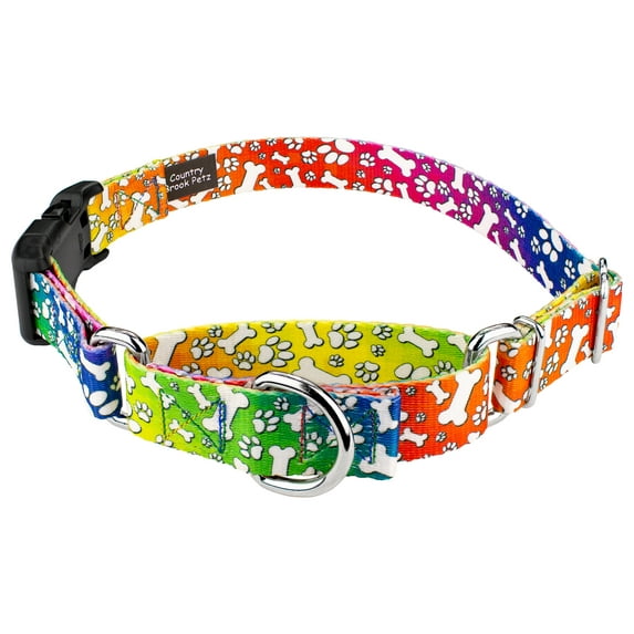 Country Brook Petz® Trippy Doggo Martingale With Plastic Buckle, Extra Small