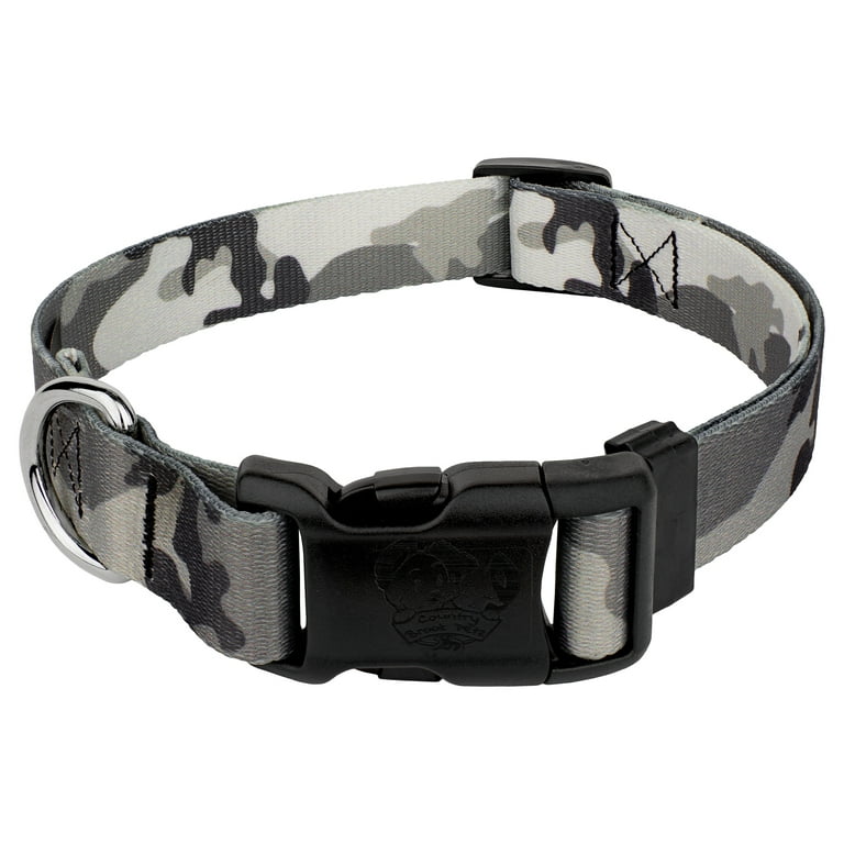 Grey camo cheap dog collar