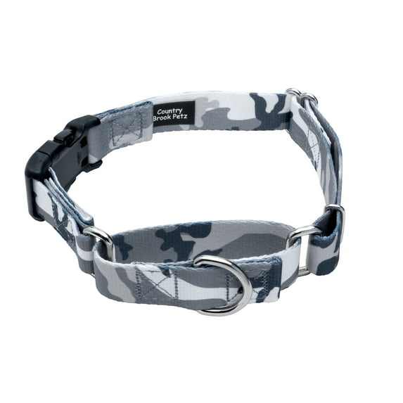 Country Brook Petz® Urban Camo Martingale with Deluxe Buckle, Extra Small