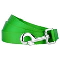 thumbnail image 1 of Country Brook Petz - Vibrant 15 Color Selection - Heavyduty Doublehandle Nylon Leash (4 Foot, 1 Inch Wide, Hot Lime Gree, 1 of 5