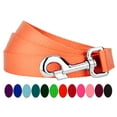 thumbnail image 1 of Country Brook Petz - Vibrant 15 Color Selection - Heavyduty Doublehandle Nylon Leash (6 Foot, 1 Inch Wide, Mango), 1 of 6