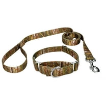 Country Brook Petz® Waterfowl Camo Martingale Dog Collar and Leash, 2XS