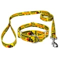 thumbnail image 1 of Country Brook Petz® Yellow Loveable Rescue Martingale Dog Collar and Leash, Large, 1 of 6