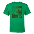 thumbnail image 1 of Country Casuals - Blame It All On My Roots - Men's Short Sleeve Graphic T-Shirt, 1 of 5