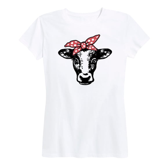 Country Casuals - Cow Bandana - Women's Short Sleeve Graphic T-Shirt