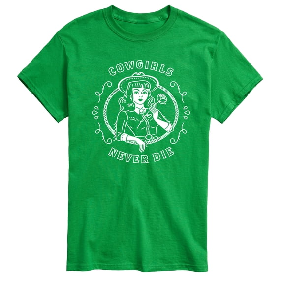 Country Casuals - Cowgirls Never Die - Men's Short Sleeve T-Shirt