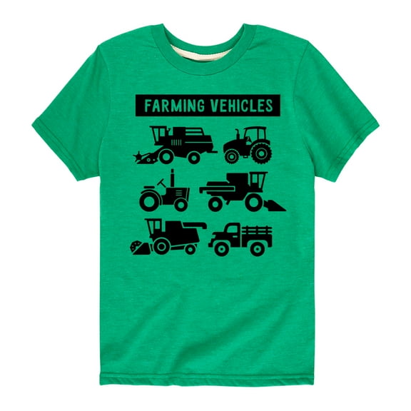 Country Casuals - Farming Vehicles - Toddler And Youth Short Sleeve T-Shirt
