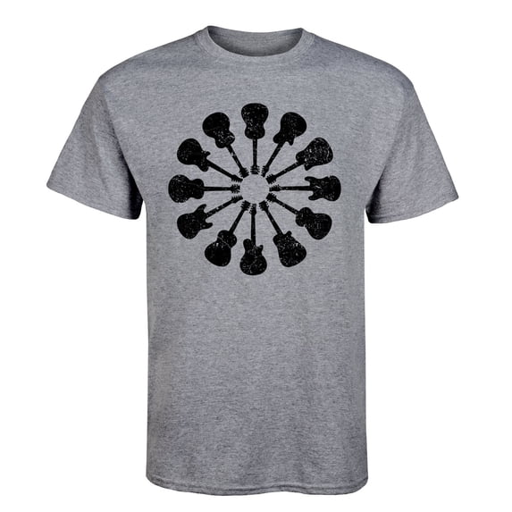 Country Casuals - Guitars - Men's Short Sleeve Graphic T-Shirt