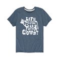 thumbnail image 1 of Country Casuals - Life Is Better With Cows - Toddler Short Sleeve Graphic T-Shirt, 1 of 4