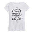 thumbnail image 1 of Country Casuals - Of All The Paths You Take Dirt - Women's Short Sleeve Graphic T-Shirt, 1 of 5
