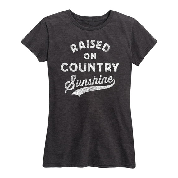 Country Casuals - Raised On Country Sunshine - Women's Short Sleeve Graphic T-Shirt