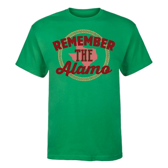 Country Casuals - Remember The Alamo - Men's Short Sleeve Graphic T-Shirt