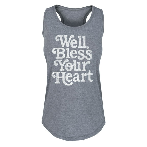 Instant Message - Well Bless Your Heart - Women's Racerback Tank
