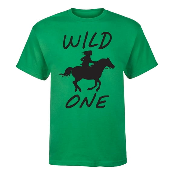 Country Casuals - Wild One, Horserider - Men's Short Sleeve Graphic T-Shirt