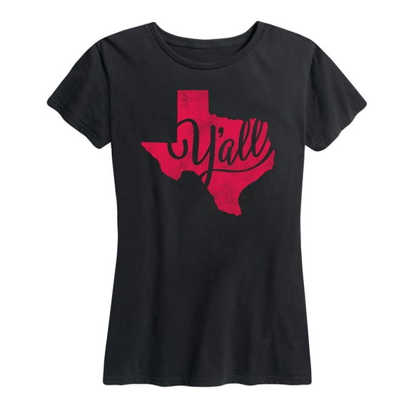 Country Casuals - Y'all Texas - Women's Short Sleeve Graphic T-Shirt