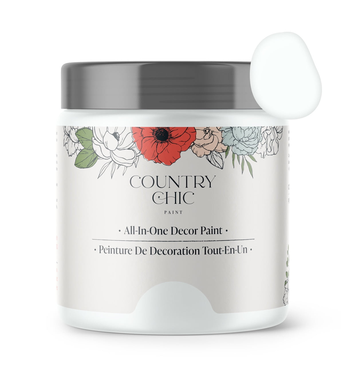 Country Chic Chalk Style Paint for Furniture, Simplicity, 16 fl oz