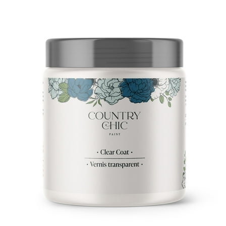 Country Chic Paint Clear Coat Satin Sheen Sealant Paint, 16 fl oz