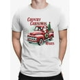 thumbnail image 1 of Country Christmas Wishes Truck T-shirt Men's, 1 of 4