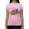 thumbnail image 1 of Country Christmas Wishes Truck Tee T-shirt Women's, 1 of 1
