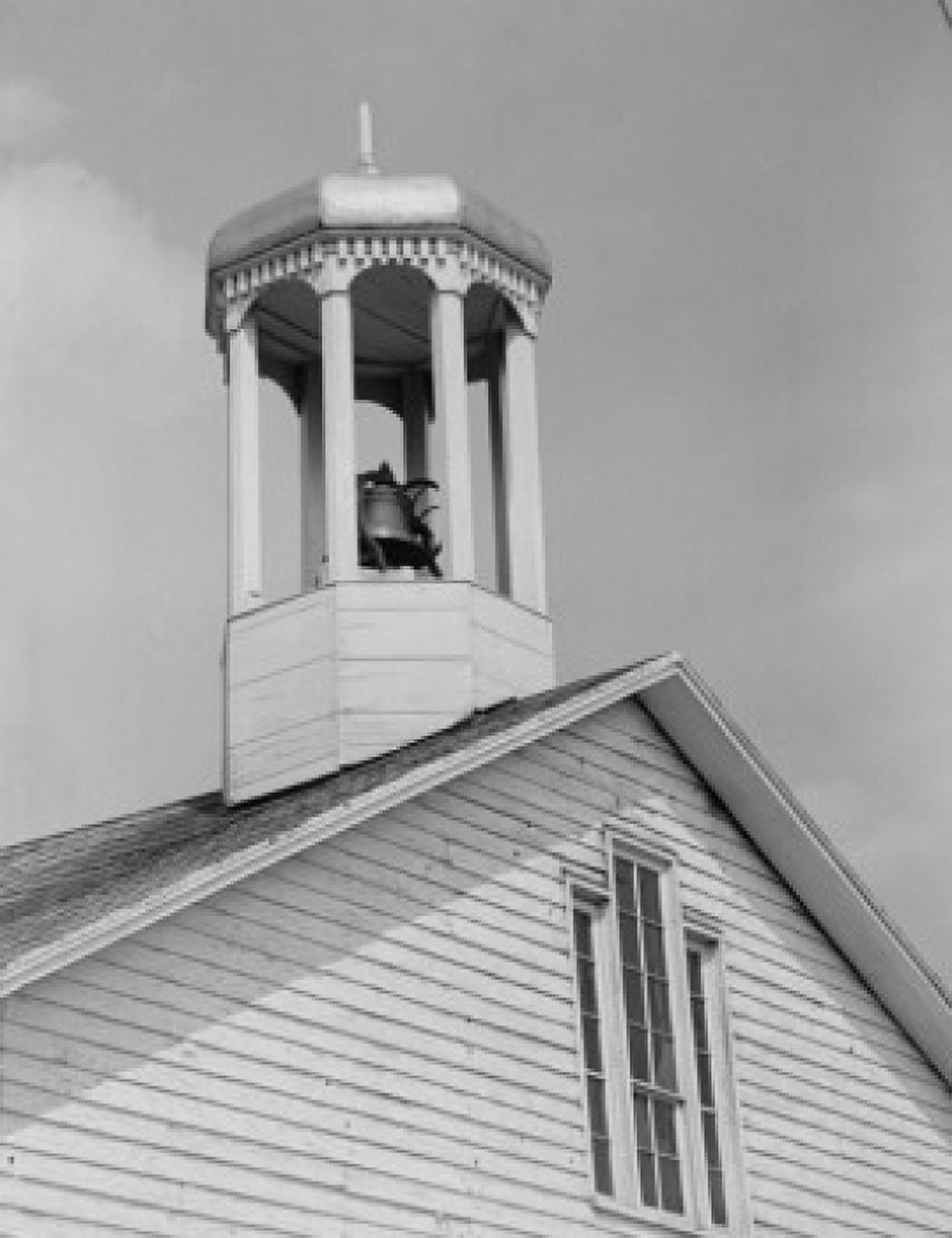 Country Church bell tower Canvas Art - (24 x 36)