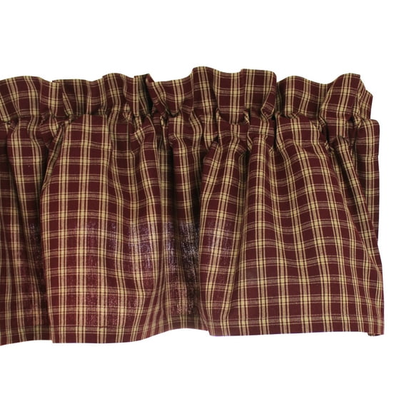 Country Classic Wine Valance 72x14 by Primitive Home Decors